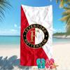Beach Towel with Feyenoord Rotterdam logo Pattern - soft,absorbent,machine washable Lightweight&Modern,swimming,Travel Essentials