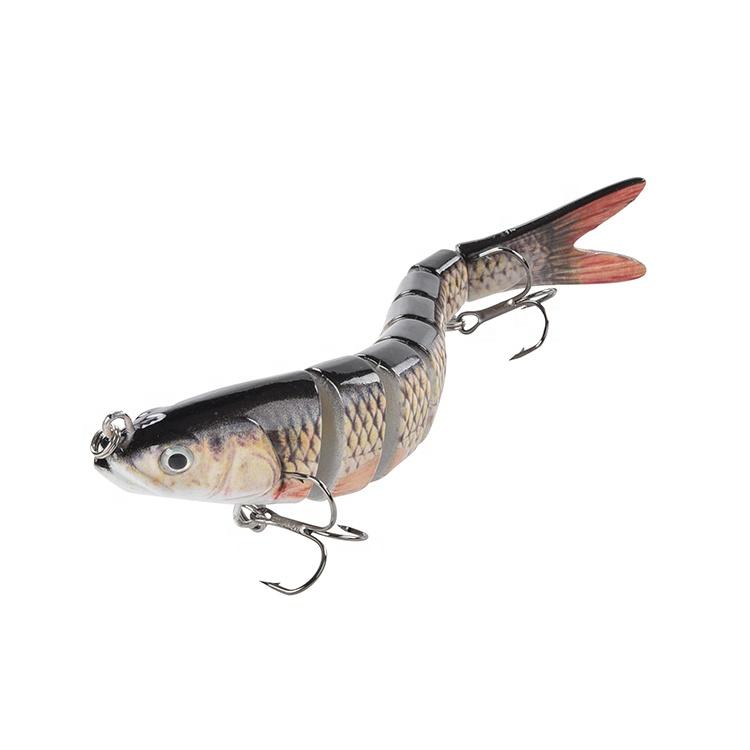 Fishing Lures Set 3pcs Multi Segments Jointed Hard Bait Wobblers Swimbait Crankbait Swim Bass Pike Fishing