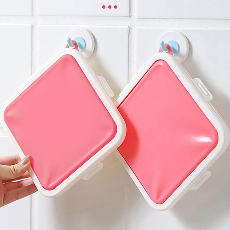 Sandwich Container Silicone Sandwich Toast Bento Box Portable Sandwich Storage Box Food Container Snack Box Reusable Lunch Box
