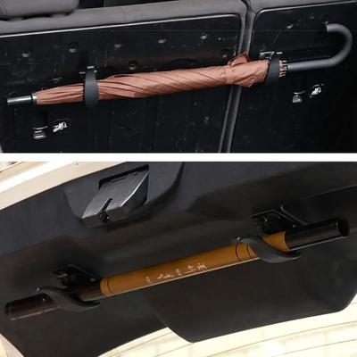 Car Seat Back Hook Multi-purpose Trunk Umbrella Holder Car Umbrella Fixing Bracket Car Seat Back Hook Car Interior Storage