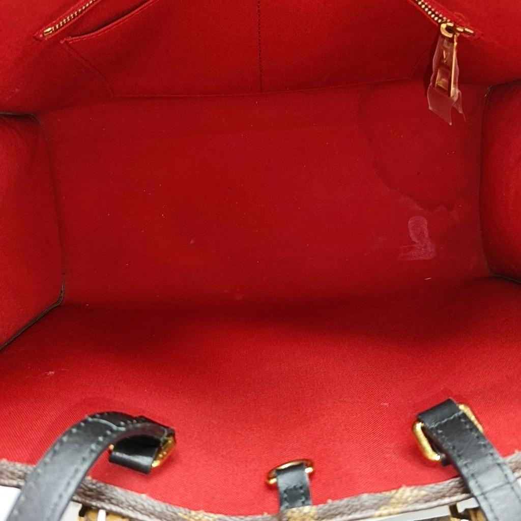 [Použité] Louis Vuitton Onthego MM 'Hnědá Giant Monogram/Hnědá Monogram Reverse Canvas' - Dobrý stav #1JJY6YW