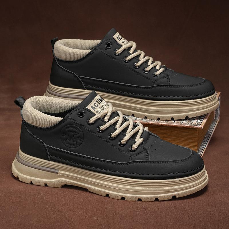 Martin Boots Gentle FootPairs SpringSeason BrandNew AirFlow Workwear FootPairs Gentle Trendy Versatile Thick Sole ActiveWear and DailyWear FootPairs