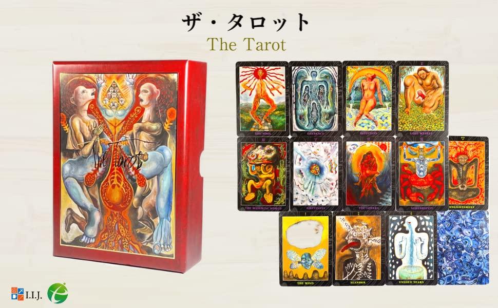 Tarot Cards 78 Cards Tarot Fortune Telling Japanese Japanese Explanation Manual Included I.I.J [The Tarot] [Genuine Product]