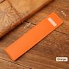 10Pcs Creative PU Leather Pencil Case Solid Minimalist Design Pencil Pouch Ballpoint Pen Cover For Students