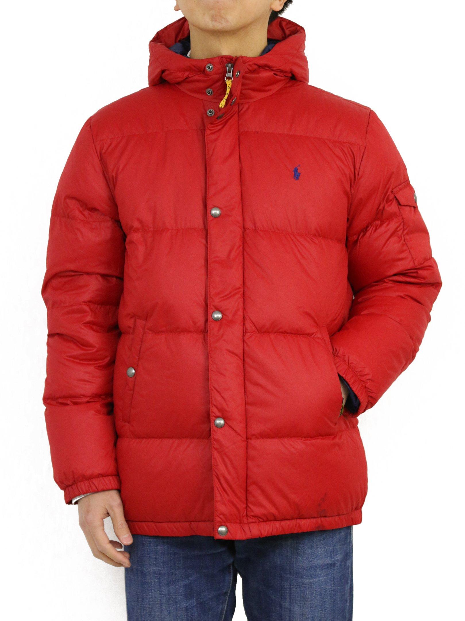 

POLO RALPH LAUREN Пуховик з капюшоном та поні Розмір L Для хлопчиків Вишивка, (Код товару 0101685)