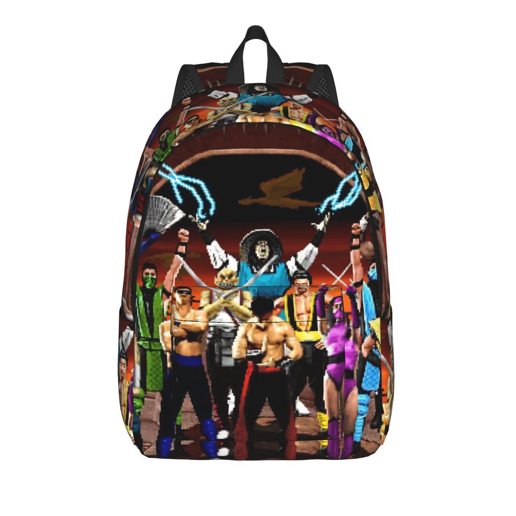 Mortal Kombat II Moive 2026 Backpack for Men Women Fashion High School Work Daypack Laptop Computer Shoulder Bag Outdoor