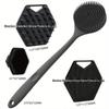 Upgraded Silicone Exfoliating Bath & Scalp Scrubber