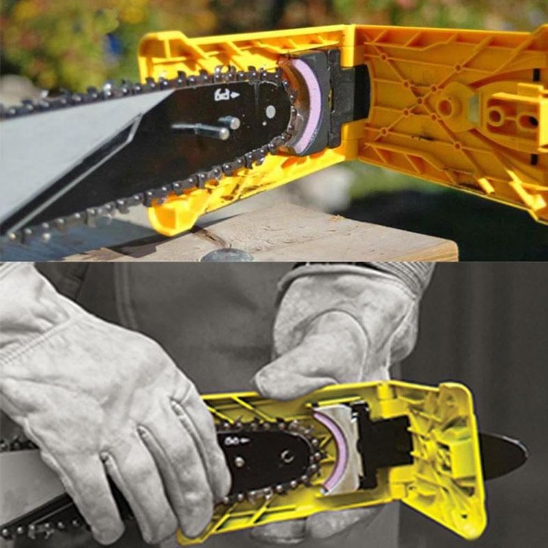 Sharpener Chainsaw Teeth Power Sharp Barmount Saw Chain Sharpening System Tools
