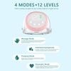 2 Pack Hands Free Wearable Breast Pump with 4 Modes 12 Levels 10 Minutes Auto Stop Portable Breast
