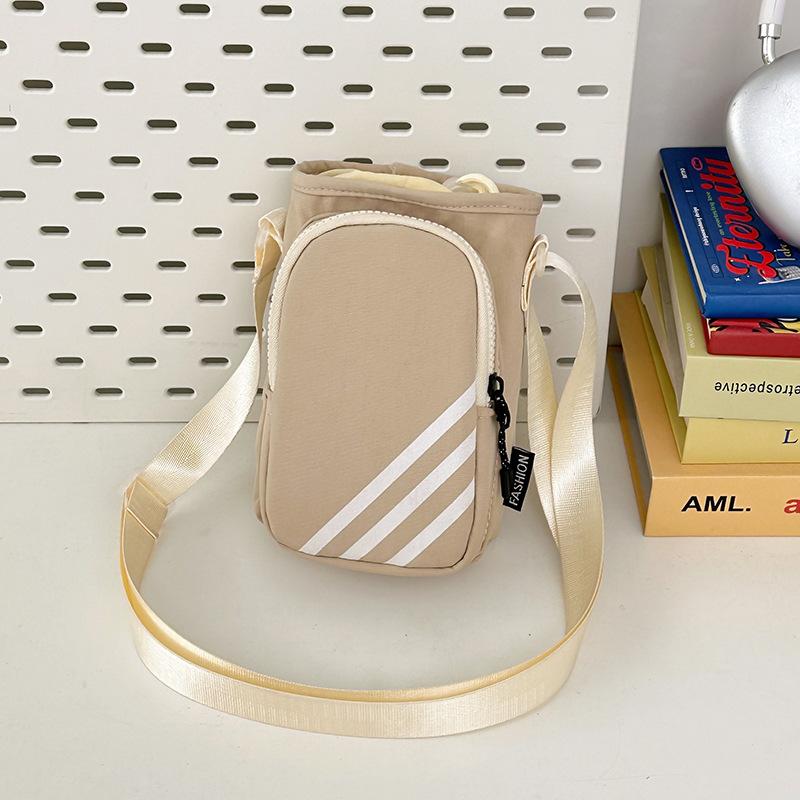 

2025 новая сумка для мобильного телефона модная и универсальная женская на плечо через плечо портативная дорожная нейлоновая маленькая сумка хаки