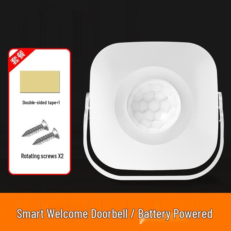 Smart Sensor Store Entrance Voice Prompt Doorbell with Infrared Welcome