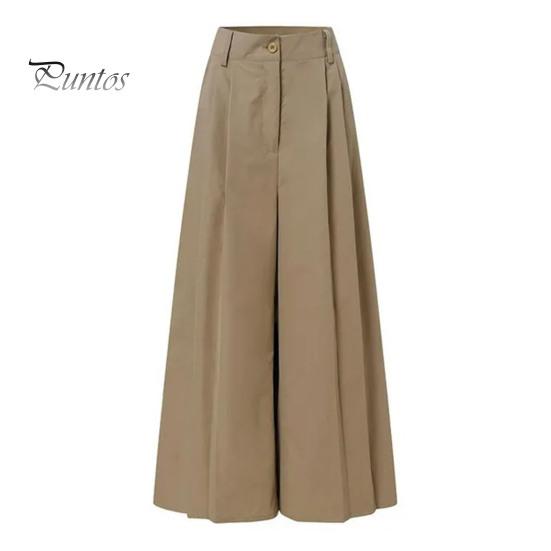 Dámské Jednobarevné Široké nohavice Kalhoty s vysokým pasem Rozšířené kalhoty Elegantní Dojíždění Neformální Dlouhé kalhoty Pracovní oděv