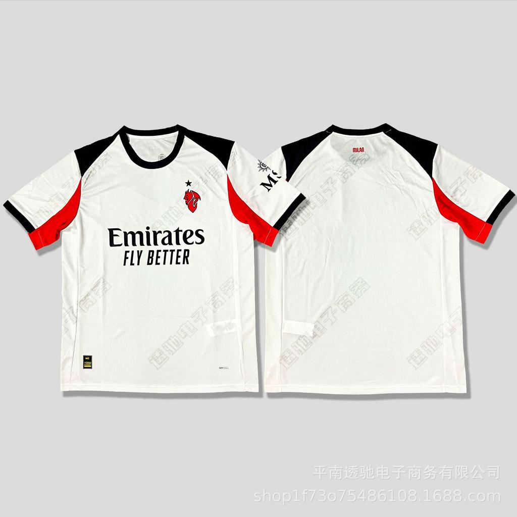 0607AC Milan retro jersey Cacanesta Maldini Inzaghi Pirlo long short-sleeved football jersey