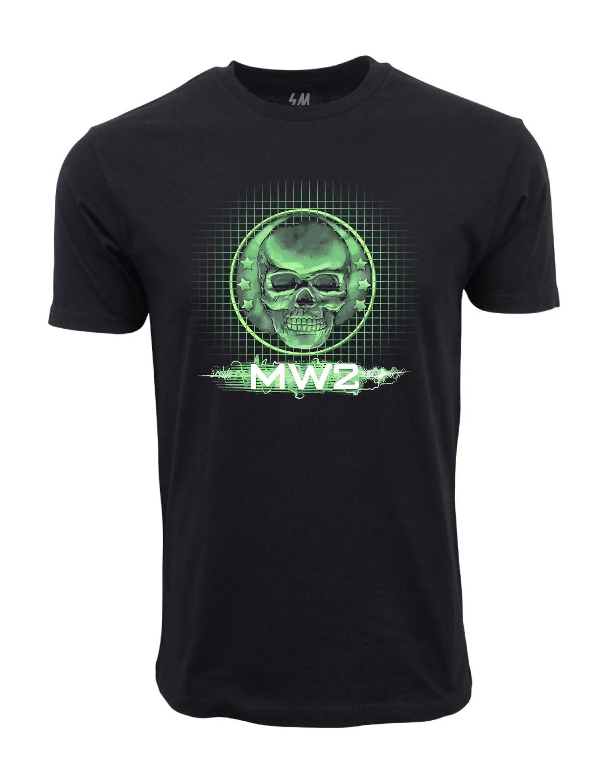 

Unisex Adult Casual Graphic 2009 MW2 ‘SHADOW LOADOUT’ GRAPHIC TEE Tee XXL