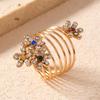 Best-selling Retro Bohemian Rhinestone Adjustable Ring