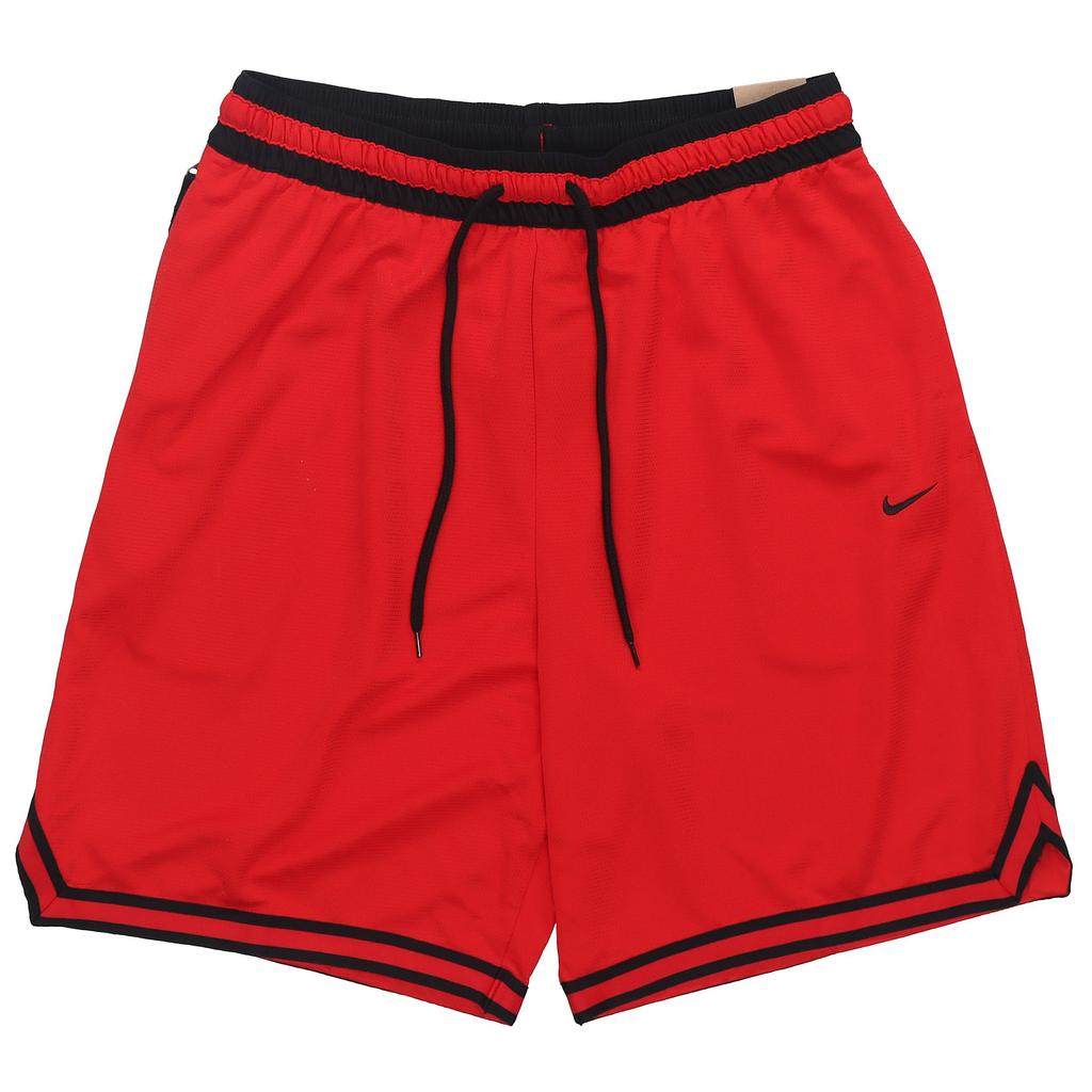Nike Striped Drawstring Sports Shorts Men Bottoms Red DH7161-657