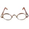 Mini Plush Doll Accessories Glasses Clothes For 10cm Dolls Plush Doll Eyeglasses Cute Round Frame