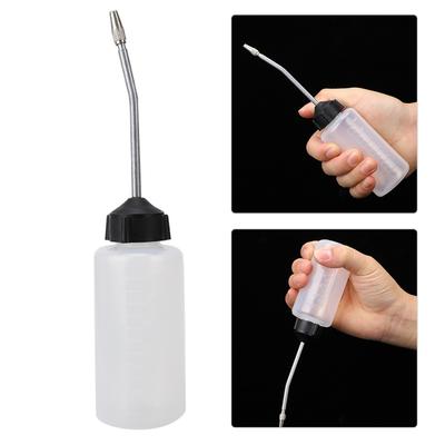 5pcs Long Tip Oil Dispenser Extended Spout Iron Mouth Spou Sewing Machine Oiler Plastic 120ml Oil Bottle Sewing Machines
