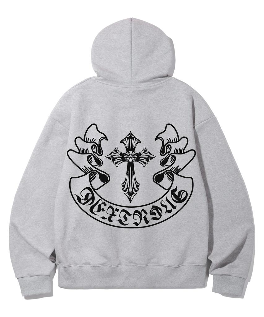 Alvinclo Cross Overfit Reißverschluss Hoodie Azh886 (2 Farben)