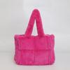 Tote Bag Women Fur Large Capacity Daily Commute