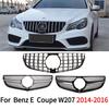 Sport Front Grille for Mercedes Benz E Class W207 C207 Coupe Cabriolet 2014-2016, Middle Mesh Grill for E200 E260 E350 E400 E500