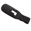 Fishing Rod Belt Black Adjustable Waterproof TearProof Waist Pole Belt Holder for Fishing Control Device(Flat Pattern )