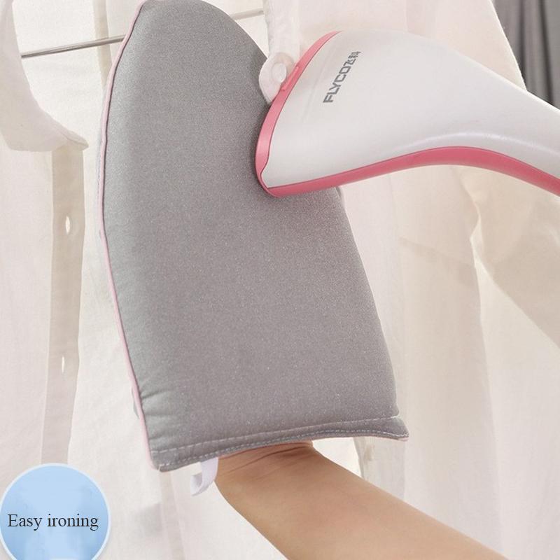 1Pc Fabric Handheld Ironing Board Ironing Board Small Home Ironing Gloves Anti Ironing Household Insulated Handheld Ironing Tray