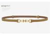 Women's Genuine Leather Retro Skirt Belt - 2023 High-End Design for Sweaters & Outerwear.