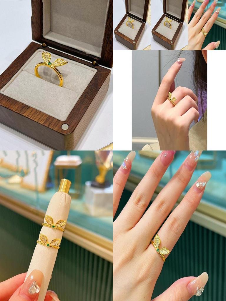 Lovely Rabbit Ear Ring Modern Stylish Adjustable Ring Perfect Gift For Fashionable Women
