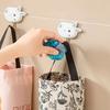 1/2pcs Multipurpose Garbage Bag Storage Dispenser Garbage Bag Organizer Cartoon Pattern Grocery Bag Holder Bottom Opening Tools