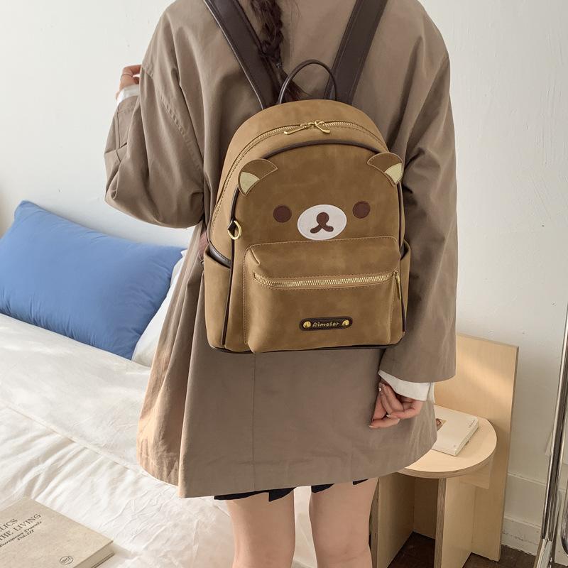 Schoolbag Japanese cute bear backpack children travel travel bag school bag backpack boy elementary school cartoon bag tide