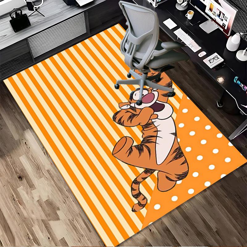 Tiger Dance Living Room Nonslip Area Rug Soft Carpet For Bedroom Game Playroom Sofa Office Home Decor Doormat Christmas Gift C922224