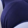 Men Briefs Mesh Stretchy Breathable Solid Color Plus Size Hollow Out U Convex Panties Underwear for Home