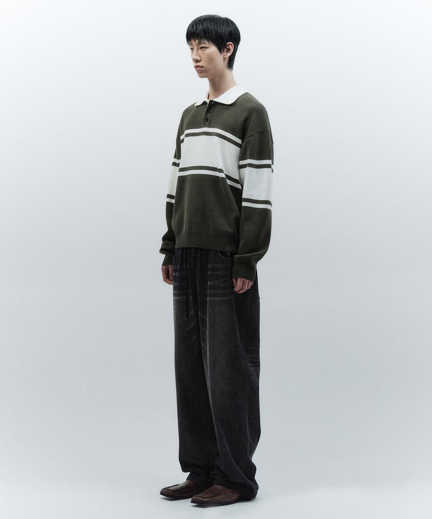 INSILENCE Rugby Knit Khaki