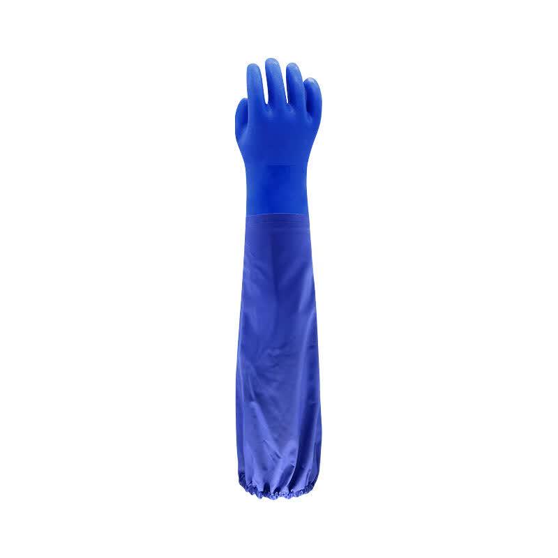 Yu Shi Jia Run 60cm PVC Chemical Resistant Extended Sleeve Work Gloves