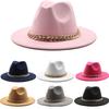 Fedora Hat Wide Brim Jazz Cap Panama Hat Fashion Hat For Casual Outfits Outdoor Wear Dressy Events
