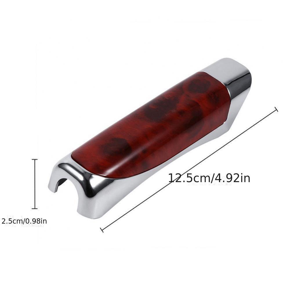 Carbon Fiber Style Handbrake Cover Durable ABS Anti-Scratch Easy Install for Car SUV Truck