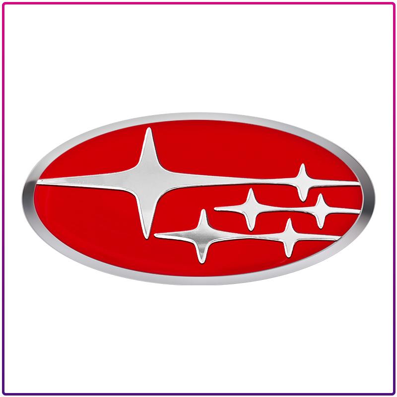 1Pcs Car Steering Wheel Decoration Emblem Badge Auto Styling For Subaru Forester Crosstrek Outback Impreza XV Tribeca Ascent Legacy Levorg