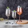 530ml Stainless Steel Glass Red Wine Whisky Home Goblet Bar Juice Drink Cup