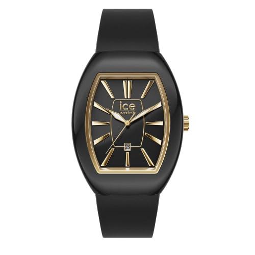 

Authorized Ice-watch Women s Watch 024031 ICE boliday Dome Black Gold Small Second Hand Date Display