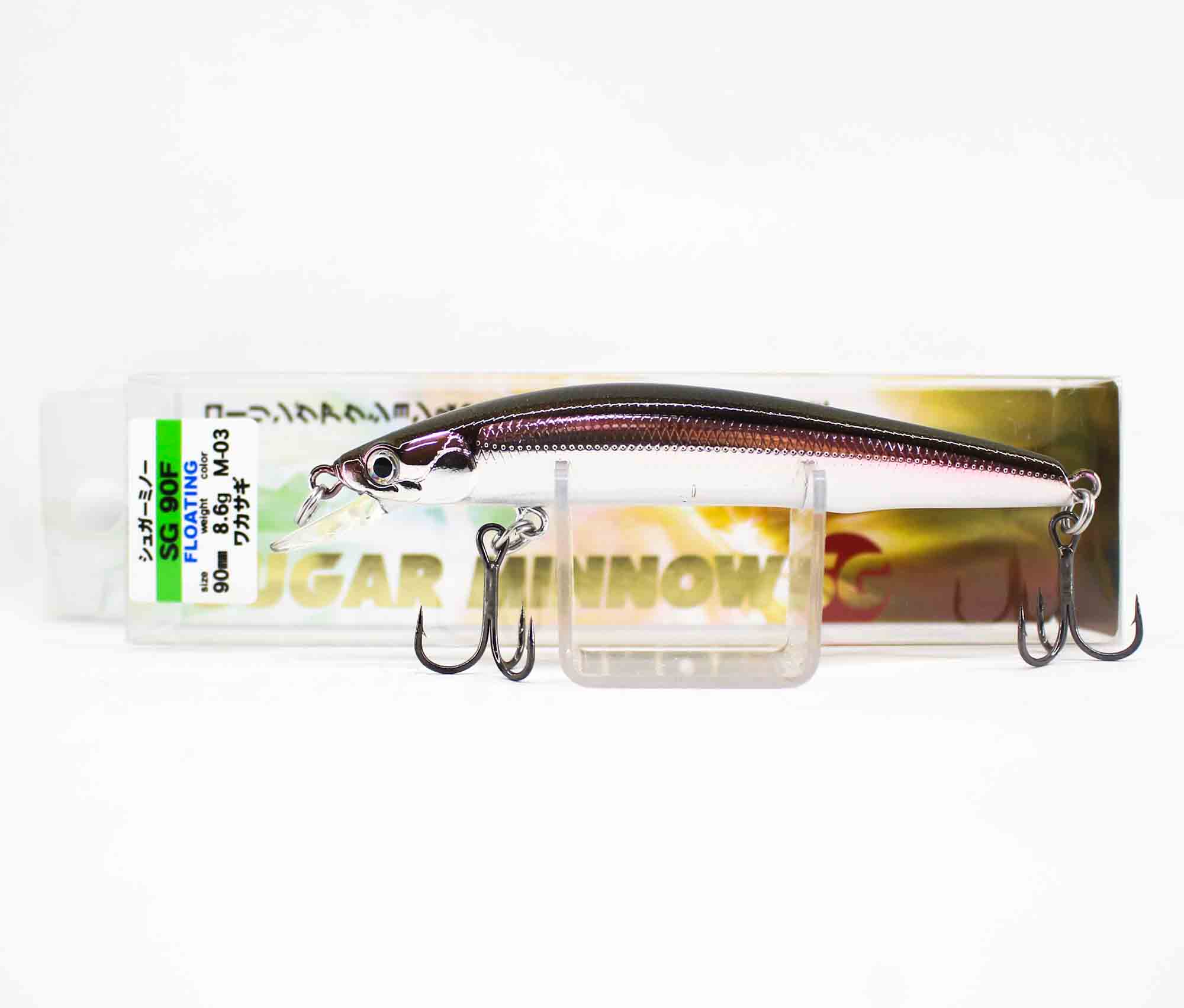 

Плавающая приманка Bassday Sugar Minnow SG 90F 8,6 грамм M-03 (7512)