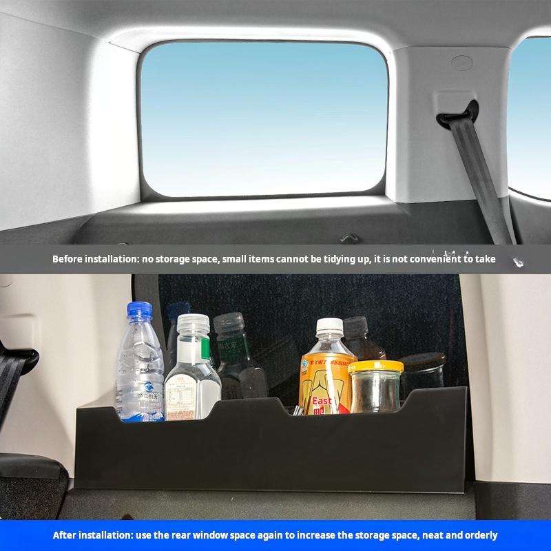 For GWM Tank 300 2025-2025 Trunk Window Storage Box Auto Interior Modification Upgraded Storage Off-road Car Accessories 2pcs