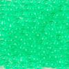 "100 Pcs Large Hole Transparent Frosted Barrel Beads - Colored Onion Powder Plastic Pony Beads for Dreadlocks and Wigs"