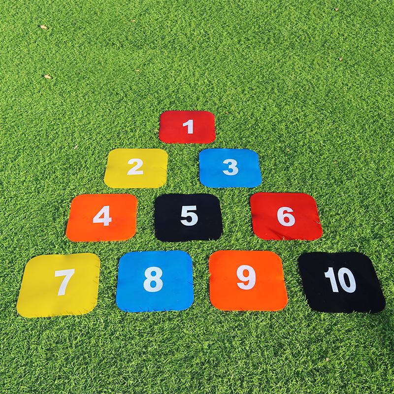 Number Logo Sensory Integration Training Disc Mat for Basketball & Football