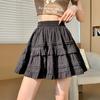 Ballet Style Skirt for Women In Spring and Summer Small Person with Gentle Temperament Short Skirt High Waist Slim Sweet French Cake Skirt
