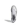 Adidas Originals Team Court Durable Shock Absorption Low-Top Skate Shoes Unisex Sneakers White Gray FY5370