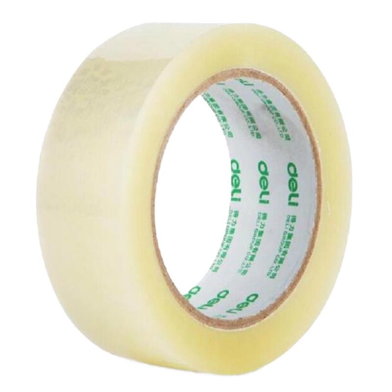 Deli Transparent Sealing Tape 3 Tubes прозрачный белый