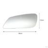 Mirror Glass Convex Heated Replacement for F48