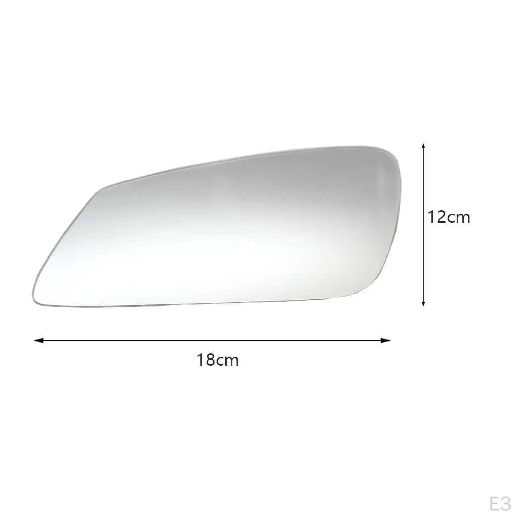 Mirror Glass Convex Heated Replacement for F48