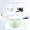Wood Grain Ultrasonic Aroma Diffuser Lamp, 300ml Humidifier for Bedroom/Desktop